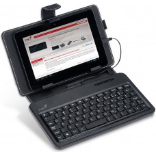 Genius Leather Keyboard LuxePad A120 Micro USB/Android Tablet/Smartphone 4.0